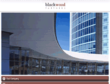 Tablet Screenshot of blackwoodpartners.com